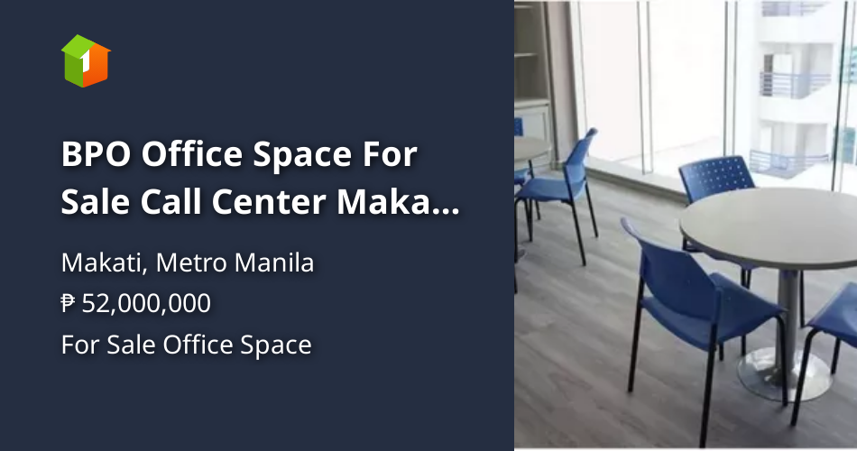 BPO Office Space For Sale Call Center Makati City Manila [Commercial
