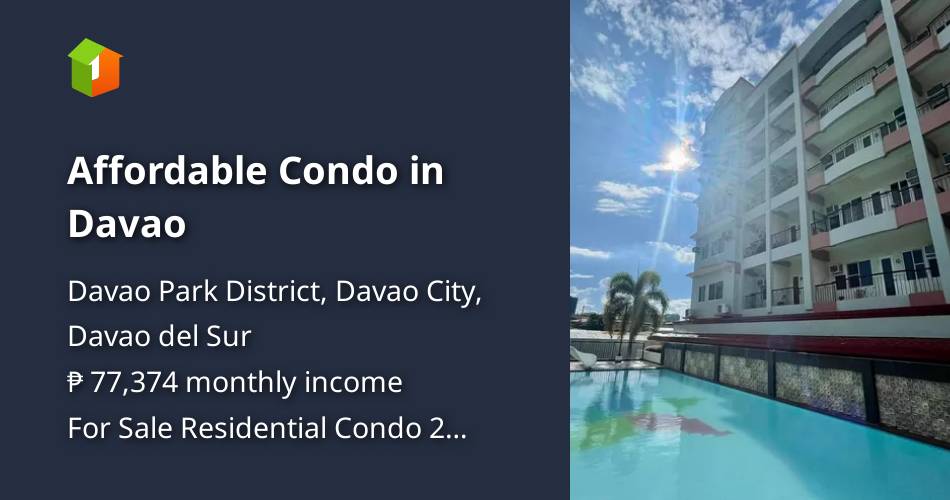Affordable Condo in Davao [Condo 🏙️] (May 2024) in Davao Park District