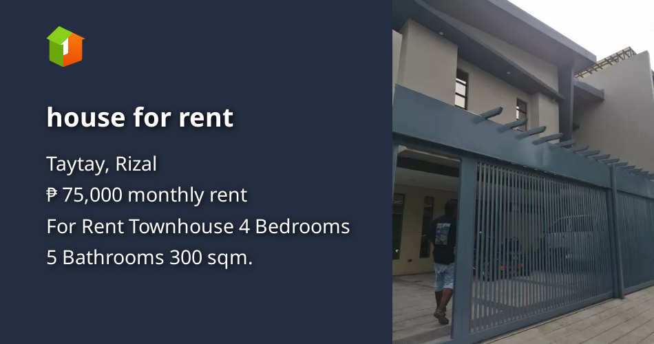 House for rent [House and Lot 🏘️] (December 2023) in Taytay, Rizal for rent / lease