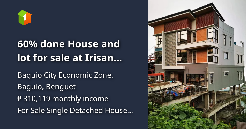 60 done House and lot for sale at Irisan Baguio [House and Lot 🏘️