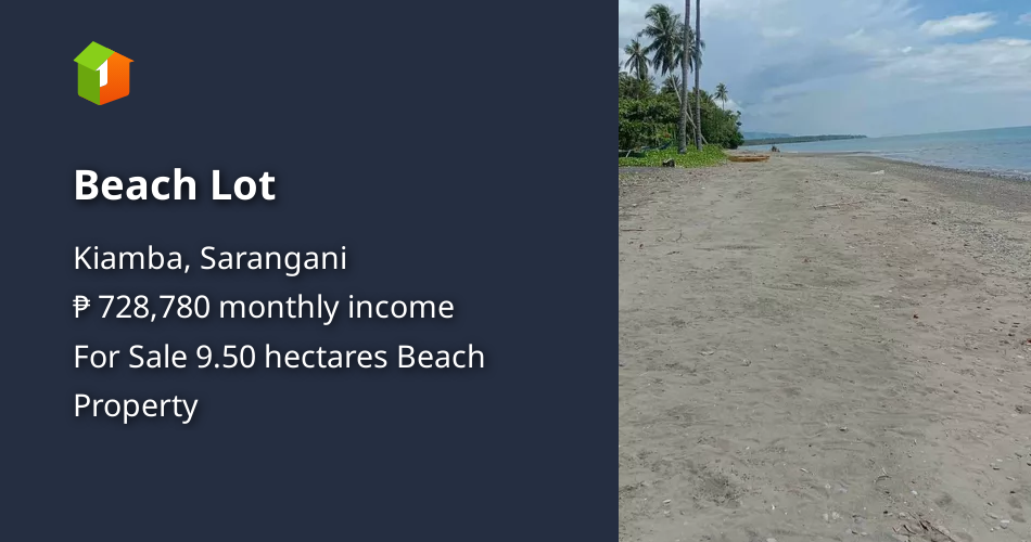 Beach Lot [Beach Property 🏖️] (June 2024) in Kiamba, Sarangani for sale