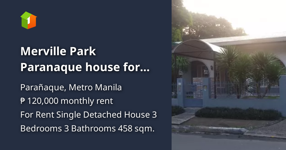 Merville Park Paranaque house for lease [House and Lot 🏘️] (June 2023