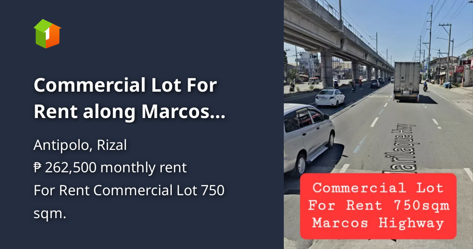 Commercial Lot For Rent along Marcos Highway Antipolo City [Lot 🚜] (November 2023) in Antipolo