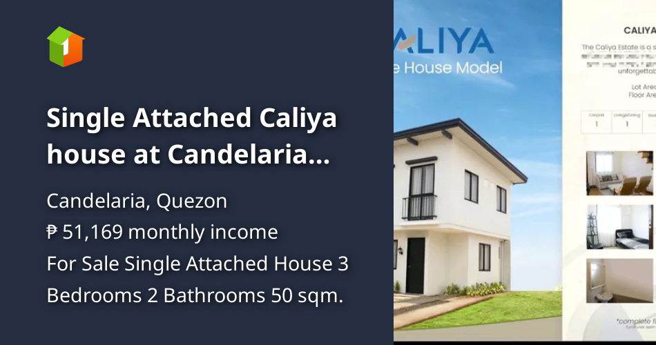 Single Attached Caliya house at Candelaria Quezon [Houses and Lots 🏘️ ...