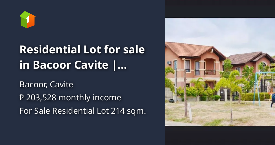 Residential Lot for sale in Bacoor Cavite Vittoria [Lot 🚜] (August