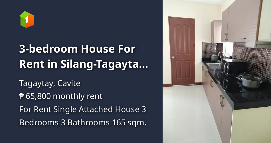3bedroom House For Rent in SilangTagaytay w/ country club amenities