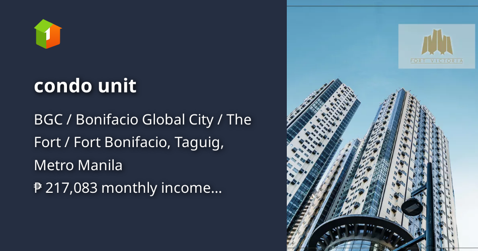 Condo unit [Condo 🏙️] (March 2023) in BGC / Bonifacio Global City / The