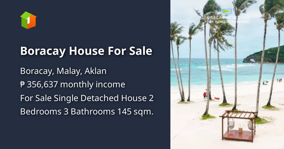 Boracay House For Sale [Houses and Lots 🏘️] (March 2024) in Boracay