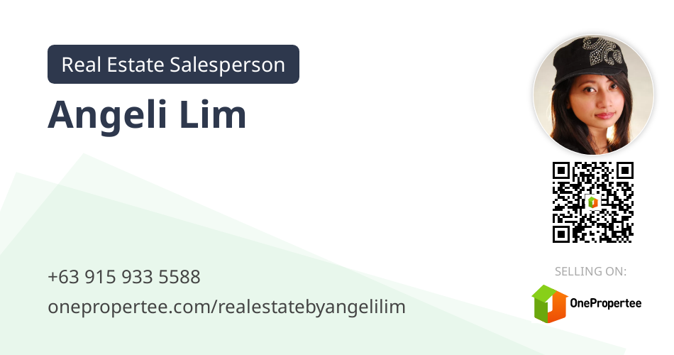 Angeli Lim Real Estate Salesperson Selling on OnePropertee