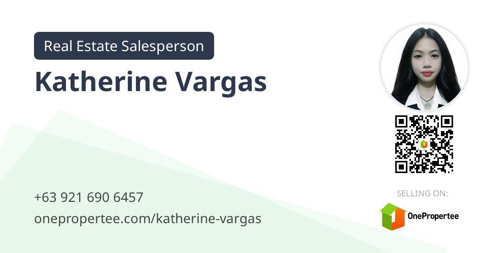 Katherine Vargas Real Estate Salesperson Selling on OnePropertee