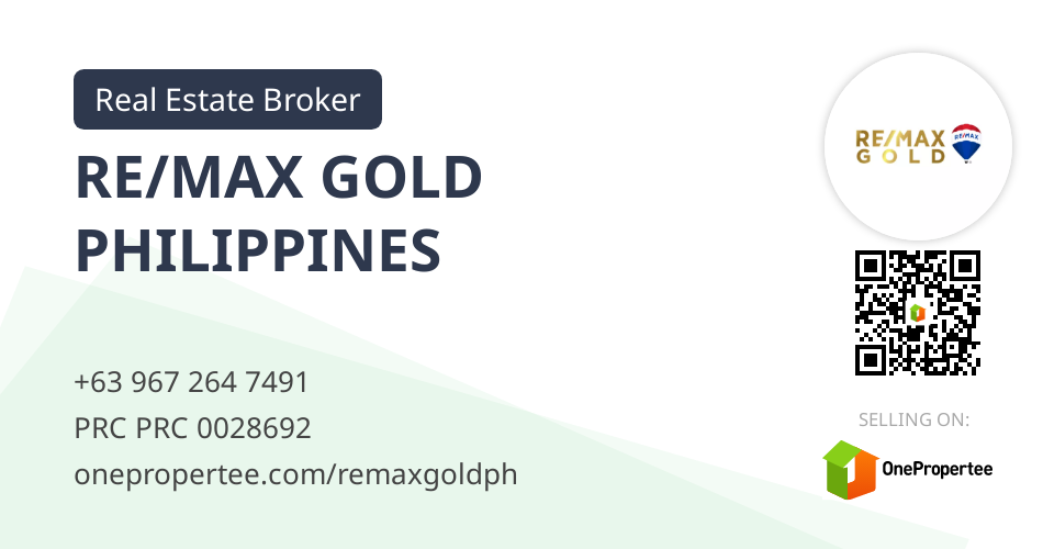RE/MAX GOLD PHILIPPINES - Real Estate Broker Selling on OnePropertee