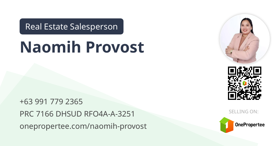 Naomih Provost Real Estate Salesperson Selling on OnePropertee