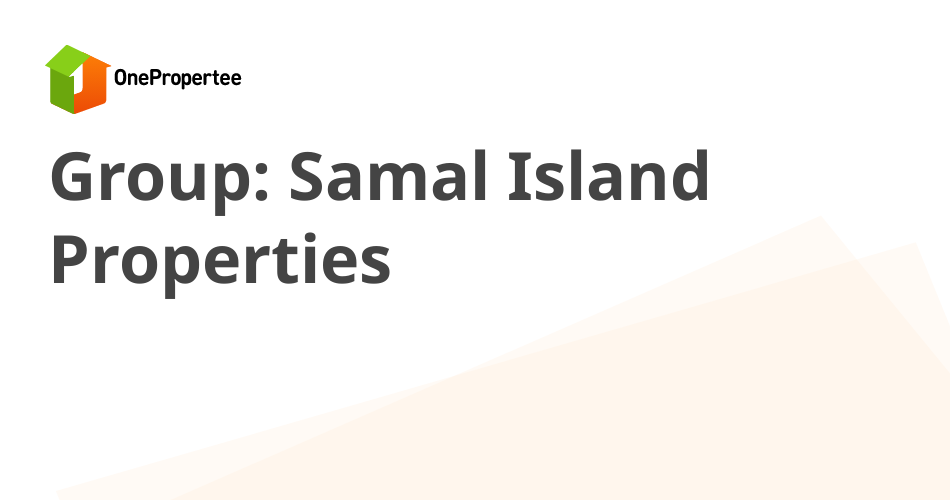 Samal Island Properties on OnePropertee